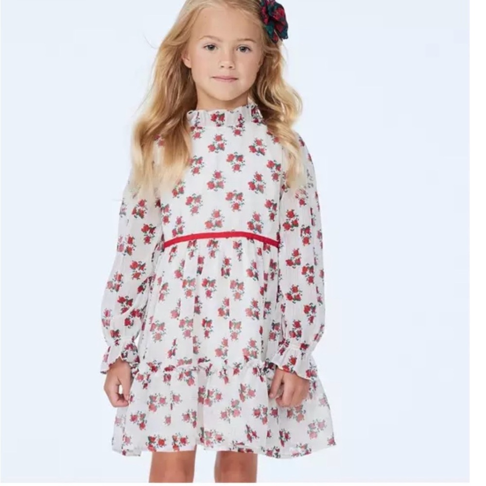 Janie & Jack Holiday Frills Dress